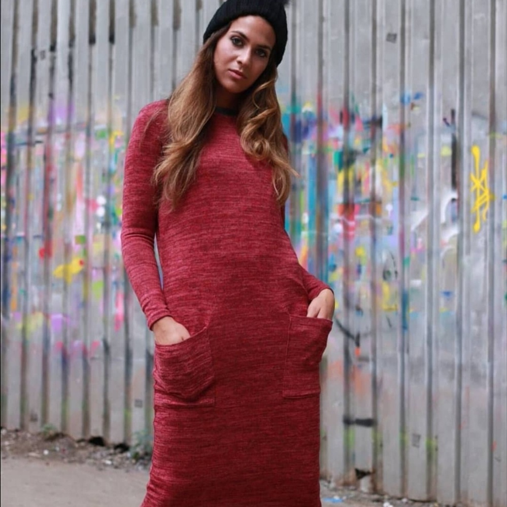 Pocket Sweater Dress